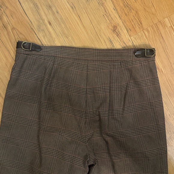 Lauren Ralph Lauren Plaid Pants Green Tag 6 Petite - Picture 10 of 10